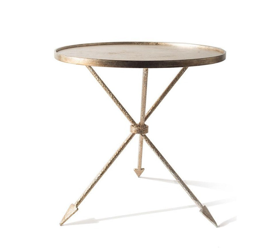 The Assisi Side Table — artisan furniture by Rachel Horn Studio, San Miguel de Allende, Mexico
