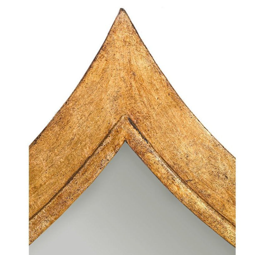 Marrakech Mirror — side view — handcrafted mirror by Rachel Horn Studio, San Miguel de Allende, Mexico